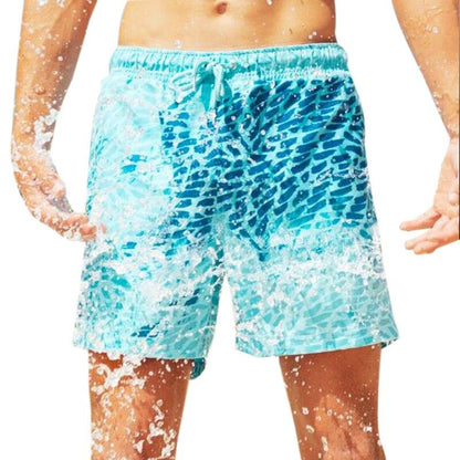 Men's Color Changing Swim Trunks