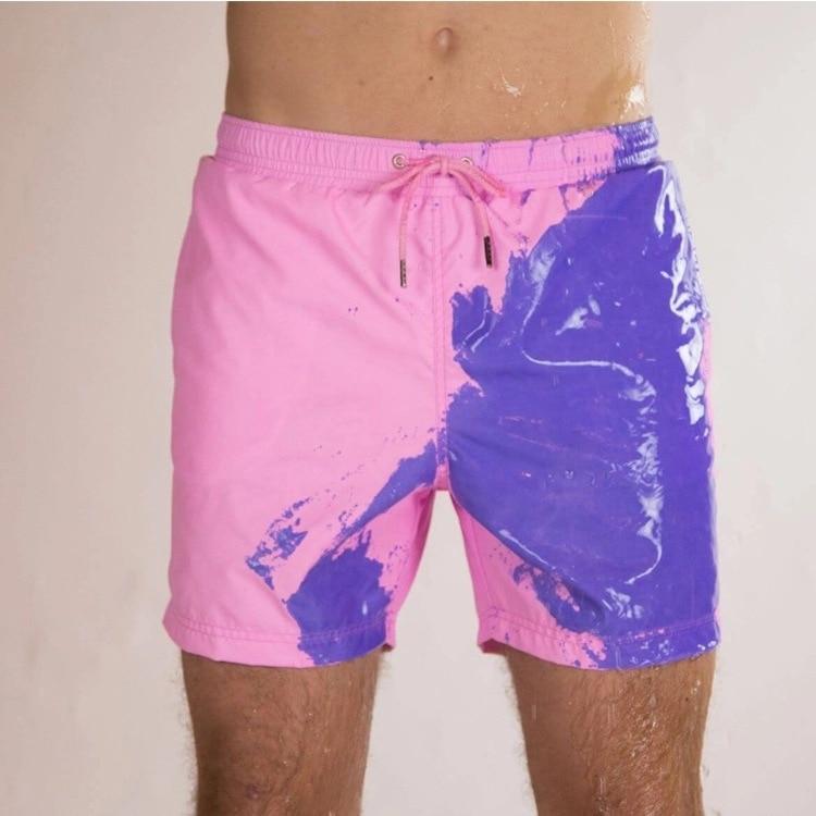 Men's Color Changing Swim Trunks