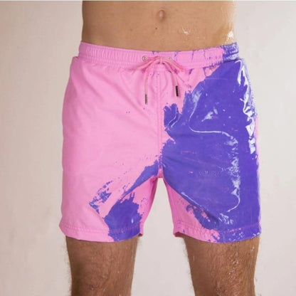 Men's Color Changing Swim Trunks