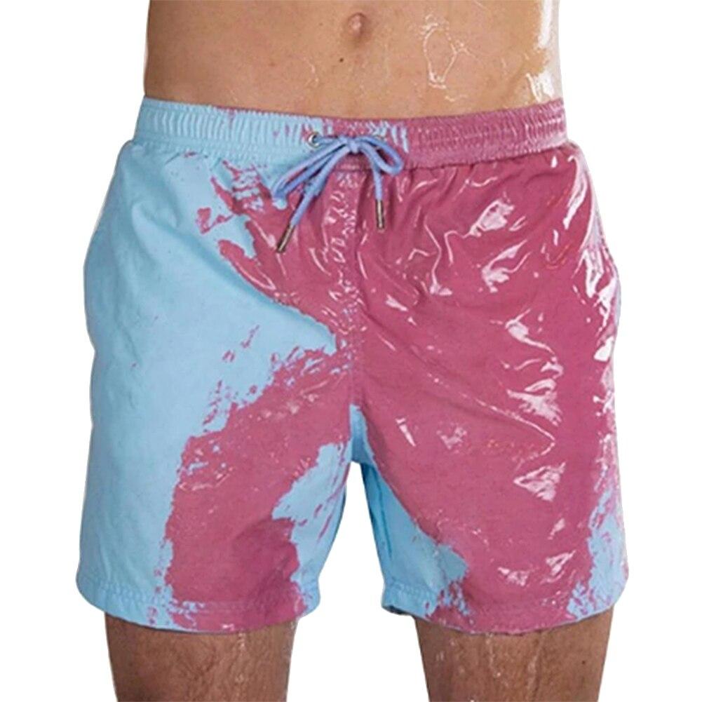 Men's Color Changing Swim Trunks