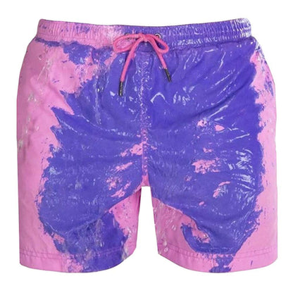 Men's Color Changing Swim Trunks
