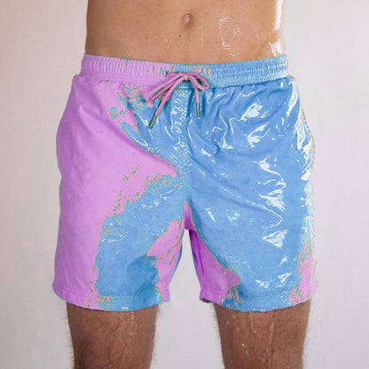 Men's Color Changing Swim Trunks
