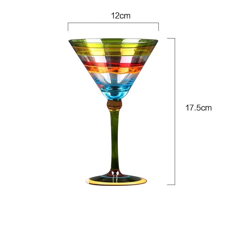 Moroccan Nights Nordic Stained Glass Goblets – Chic Wine & Cocktail Indulgence