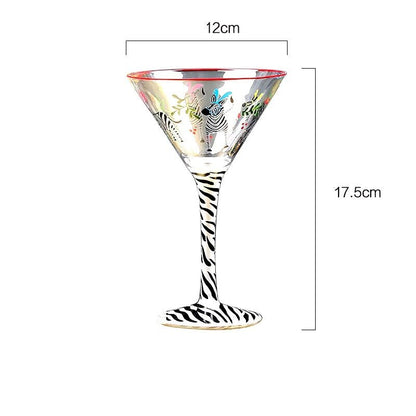 Moroccan Nights Nordic Stained Glass Goblets – Chic Wine & Cocktail Indulgence