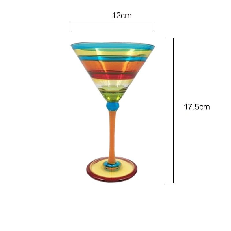 Moroccan Nights Nordic Stained Glass Goblets – Chic Wine & Cocktail Indulgence