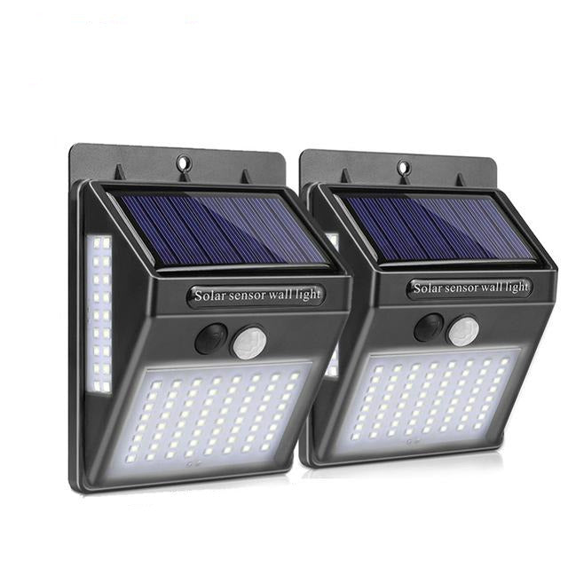 Motion Sensor Solar Light For Outdoor Wall, Waterproof, Home Garden Path
