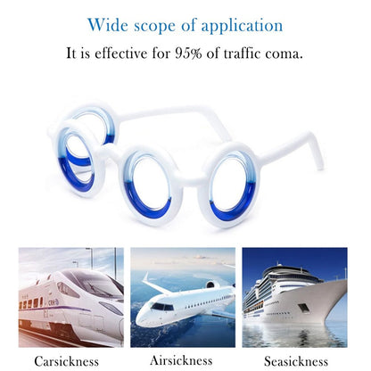 Motion Sickness Smart Glasses - Foldable Lightweight Glasses Suitable for both Kids and Adults