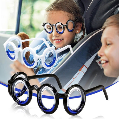 Motion Sickness Smart Glasses - Foldable Lightweight Glasses Suitable for both Kids and Adults