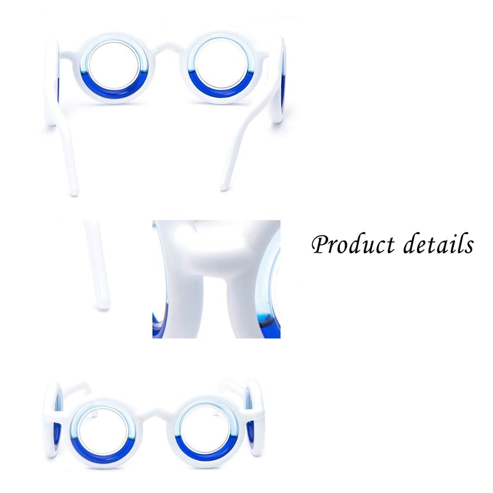 Motion Sickness Smart Glasses - Foldable Lightweight Glasses Suitable for both Kids and Adults