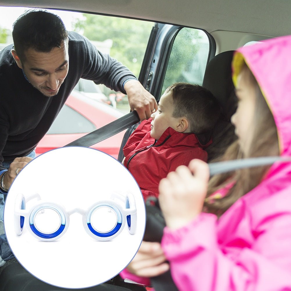Motion Sickness Smart Glasses - Foldable Lightweight Glasses Suitable for both Kids and Adults
