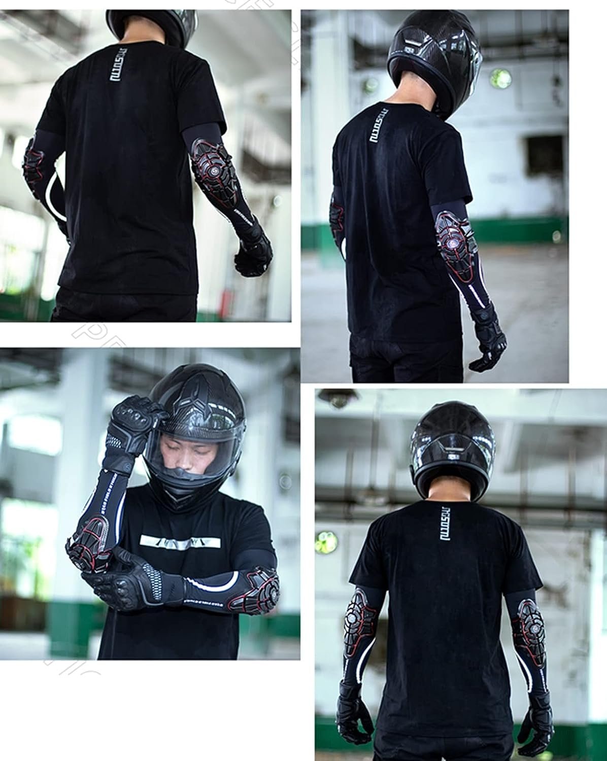 Motorcycle Elbow Pads - Elbow Pads Arm Sleeves for Outdoor Activities