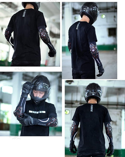 Motorcycle Elbow Pads - Elbow Pads Arm Sleeves for Outdoor Activities