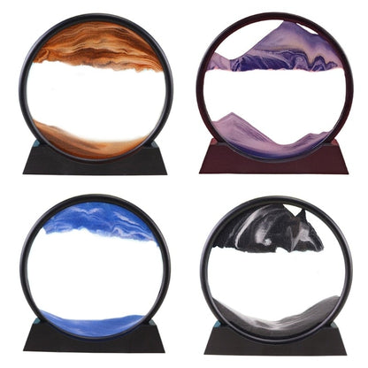 Moving Sea Sandscapes Art Deco