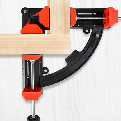 Multi-angles Movable Right Angle Clamp - 30-90 Degrees Adjustable Angle Clamps Cutting Tool for Carpenter