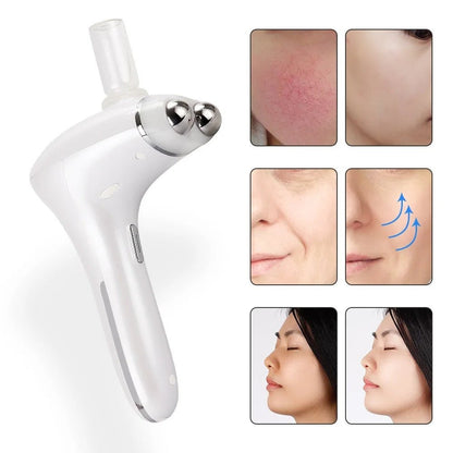Multi-function Skin Beauty Instrument - Facial Steamer Microcurrent Skin Rejuvenation Face Lifting