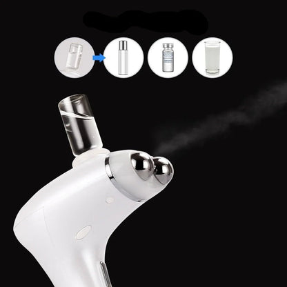 Multi-function Skin Beauty Instrument - Facial Steamer Microcurrent Skin Rejuvenation Face Lifting