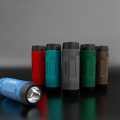 Multi-functional Bike Bluetooth Speaker with Flash Light, Radio And Power Bank - All-in-One Bike Companion