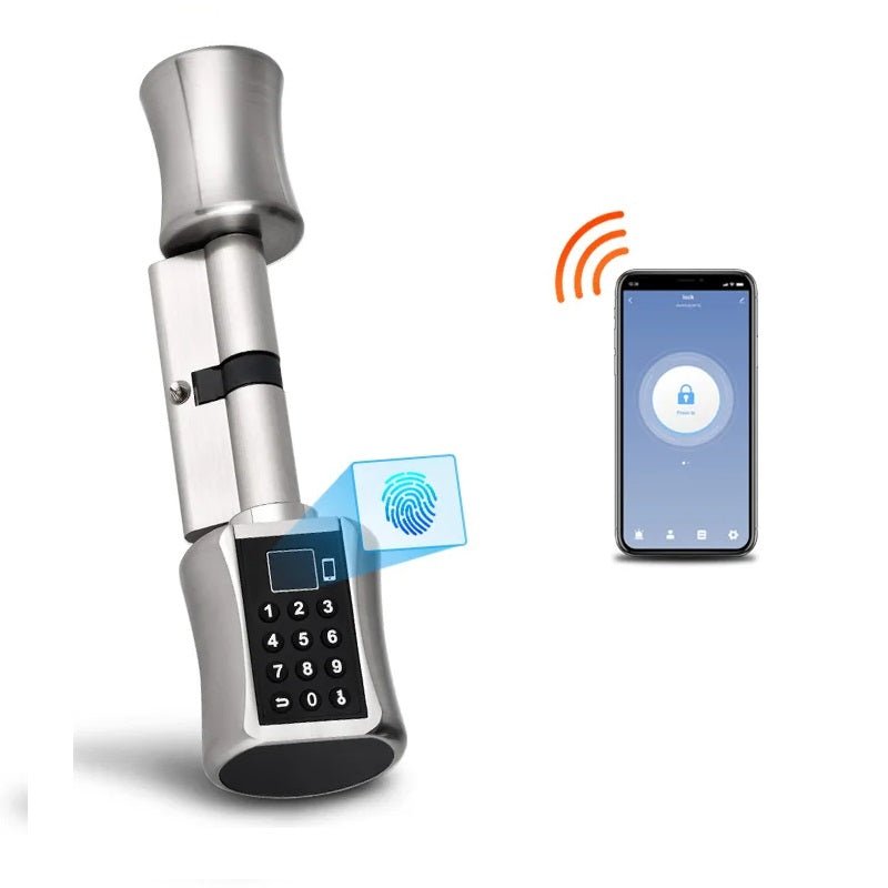 Multi-functional Biometric Cylinder Smart Door Lock