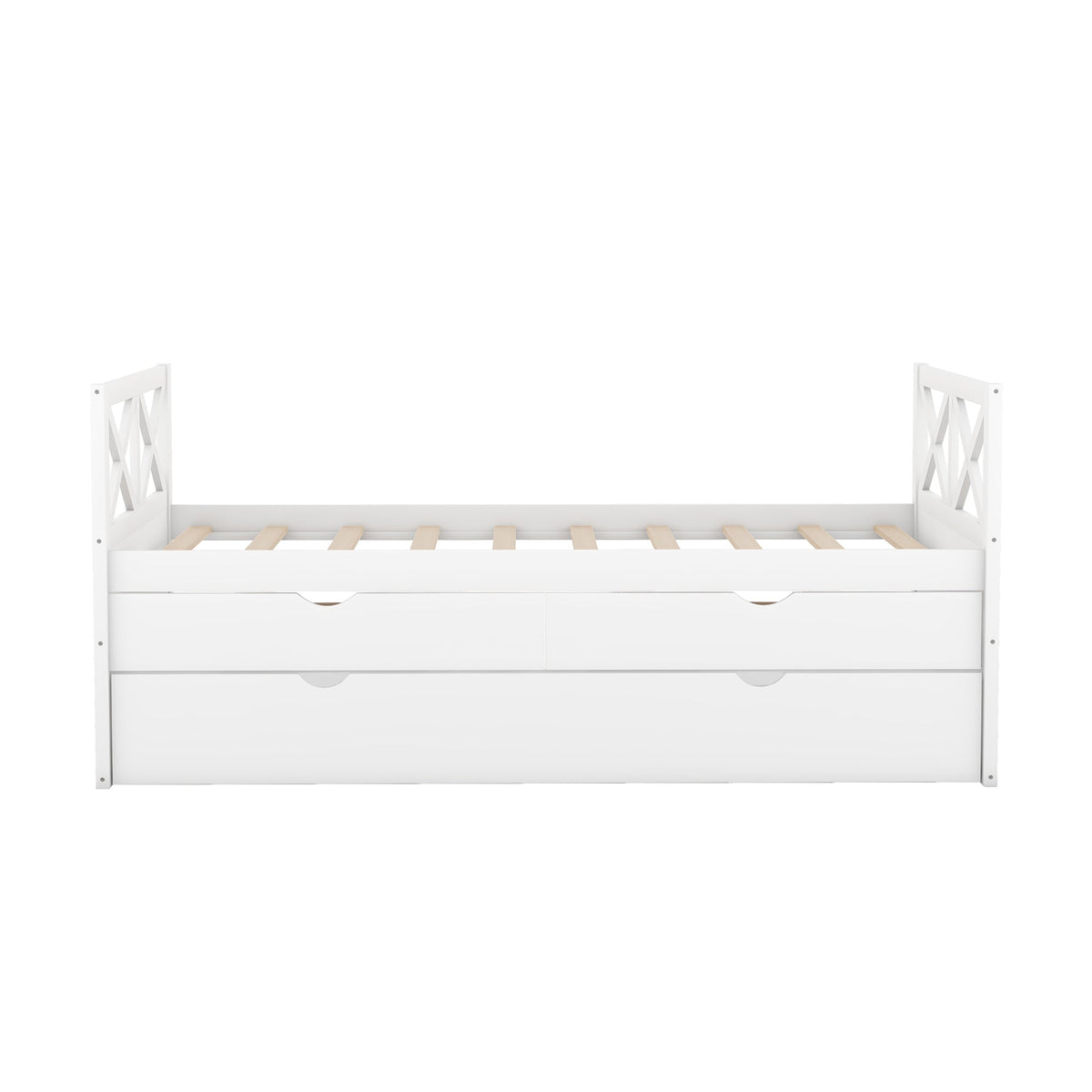 Multi-Functional Daybed with Drawers and Trundle