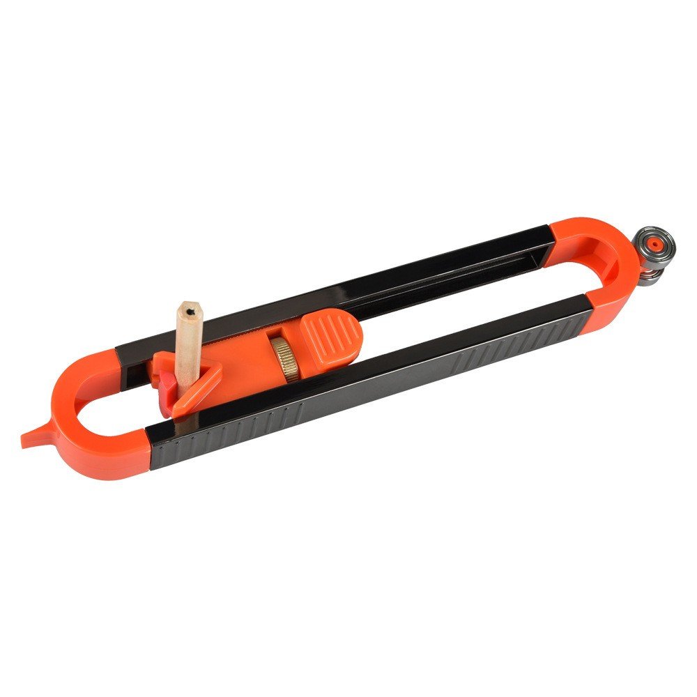 Multifunction Contour Profile Gauge - Measuring Copy Template Floor Tile Laying Cutting Drawing Woodworking Tools and Pencil tool