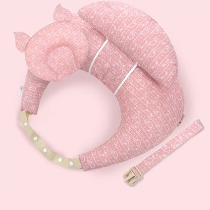 Multifunction Nursing Pillow - Breastfeeding Pillows for Mom and Baby with Adjustable Waist Strap and Removable Cotton Cover