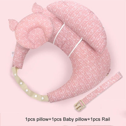 Multifunction Nursing Pillow - Breastfeeding Pillows for Mom and Baby with Adjustable Waist Strap and Removable Cotton Cover