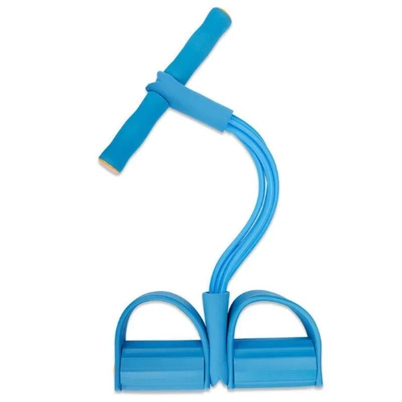Multifunction Tension Rope 4-Tube Elastic Yoga Pedal Puller