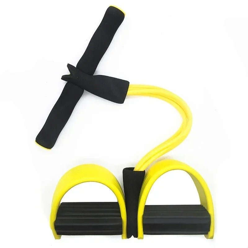 Multifunction Tension Rope 4-Tube Elastic Yoga Pedal Puller