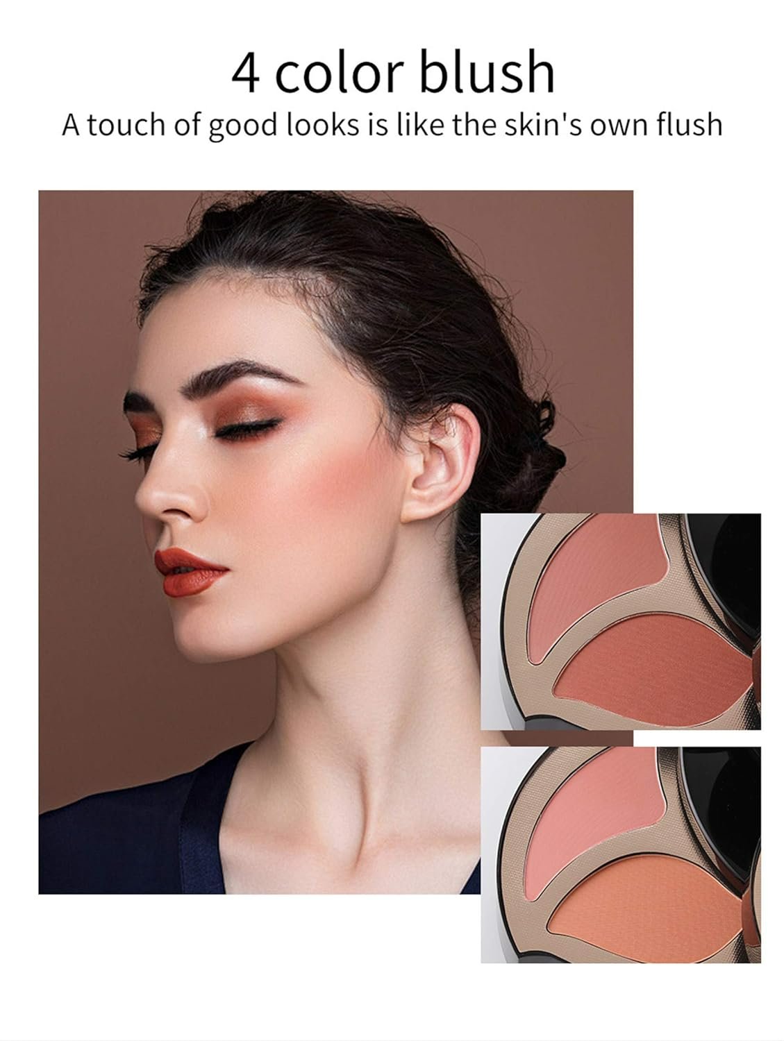 Multifunctional Makeup Full Set -  Beauty Cosmetic Essential Starter Bundle Include 45 Eyeshadow Palette, 4 Blush, CC Cream, 2 Bronzing Powder, Highlighter, Face Powder
