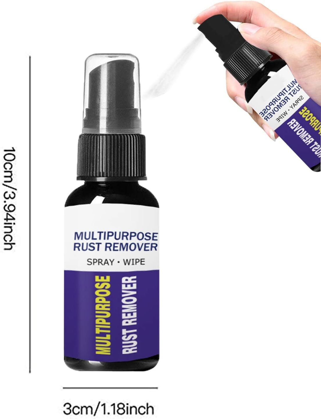 Multifunctional Universal Car Rust Remover Spray - Derusting Spray Cleaner Metal Rust Remover (30ml)