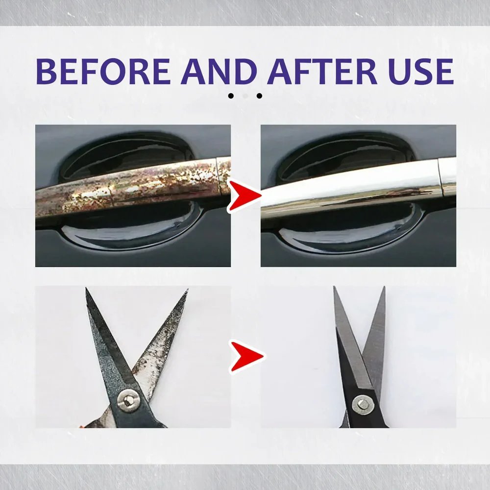 Multifunctional Universal Car Rust Remover Spray - Derusting Spray Cleaner Metal Rust Remover (30ml)