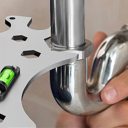 Multifunctional Wrench Tool with Level -  Universal Repair Wrench Bathroom Installation and Maintenance