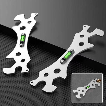 Multifunctional Wrench Tool with Level -  Universal Repair Wrench Bathroom Installation and Maintenance
