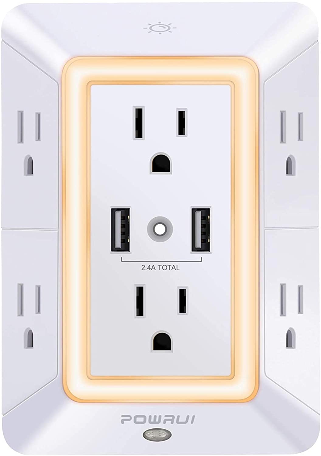 MultiPlug™ Outlet Extender w/ Surge Protector