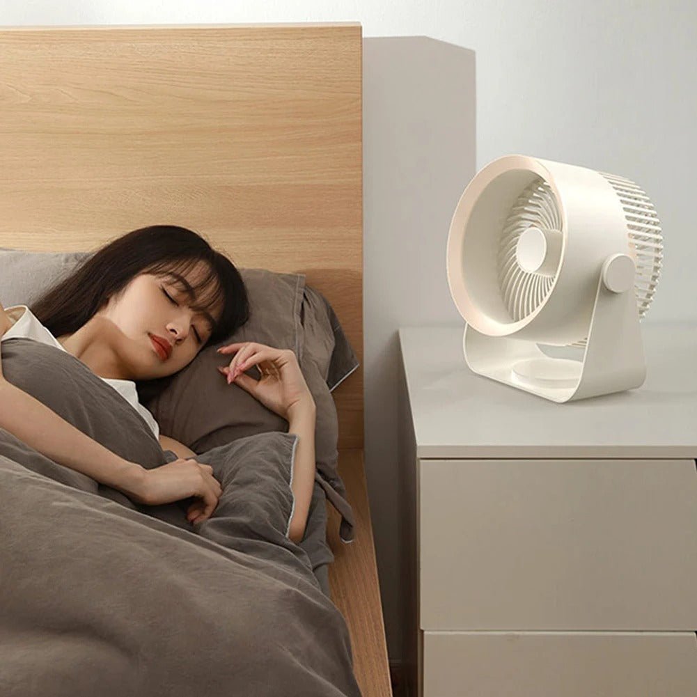 Multipurpose Electric Fan - 4000mAh Air Circulator Wireless Wall Ceiling Fan