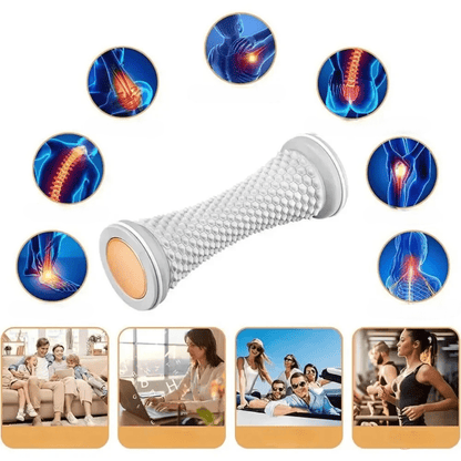 Muscle-Relief Foot Massager – Yoga Roller & Plantar Fascia Roller for Deep Relaxation, Manual Plastic Foot Care Massage Ball