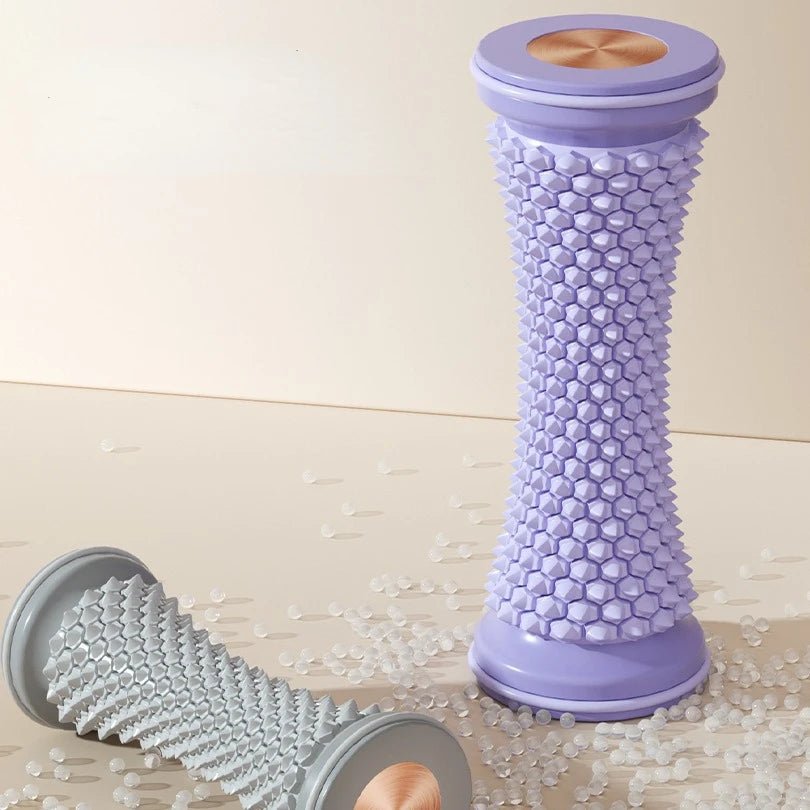 Muscle-Relief Foot Massager – Yoga Roller & Plantar Fascia Roller for Deep Relaxation, Manual Plastic Foot Care Massage Ball