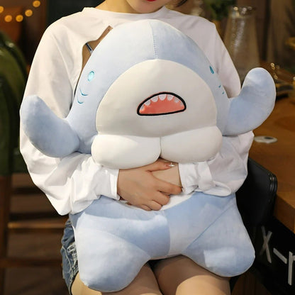 Muscle Shark Plush Toys - Ocean Fish Soft Shark Stuffed Animal