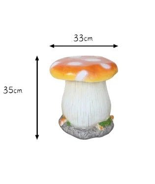 Mushroom-Inspired Outdoor Garden Table & Chair Set – Perfect for Your Balcony or Courtyard