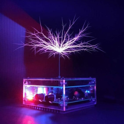 Musical Tesla Coil Plasma Speaker - Desktop Arc Plasma Wireless Transmission