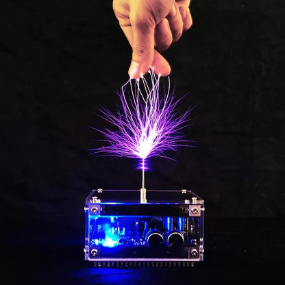 Musical Tesla Coil Plasma Speaker - Desktop Arc Plasma Wireless Transmission