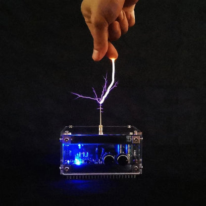 Musical Tesla Coil Plasma Speaker - Desktop Arc Plasma Wireless Transmission