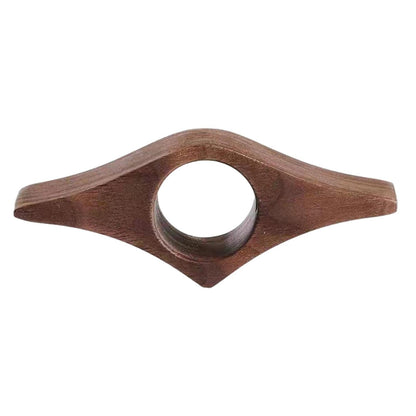 Natural Solid Wood Thumb Book Holder – One-Handed Reading Support, Perfect Gift for Book Lovers
