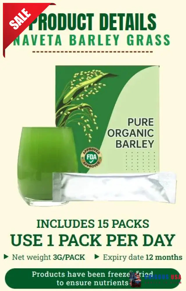 Naveta Barley Grass Powder 100% Pure & Organic