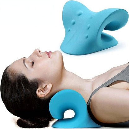 Neck Stretcher Pillow - Cervical Neck and Shoulder Relaxer