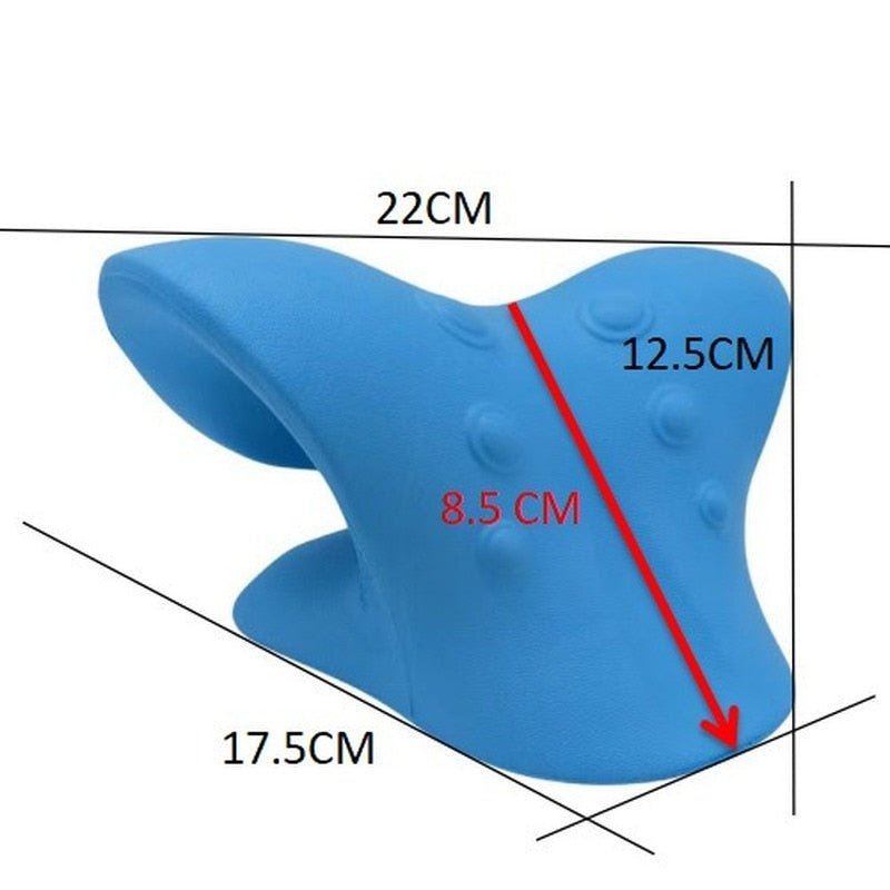 Neck Stretcher Pillow - Cervical Neck and Shoulder Relaxer
