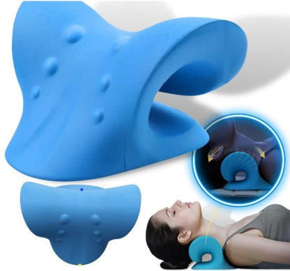 Neck Stretcher Pillow - Cervical Neck and Shoulder Relaxer