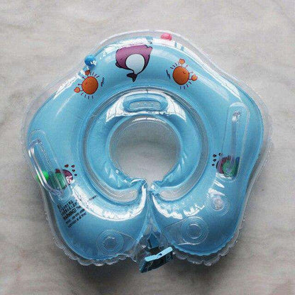 Inflatable Baby Neck Float - Safety Swimming Baby Neck Ring Tube