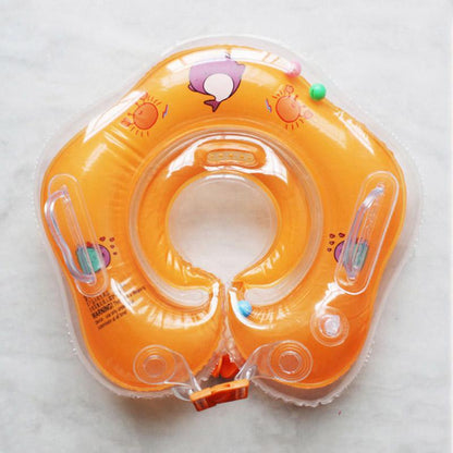 Inflatable Baby Neck Float - Safety Swimming Baby Neck Ring Tube