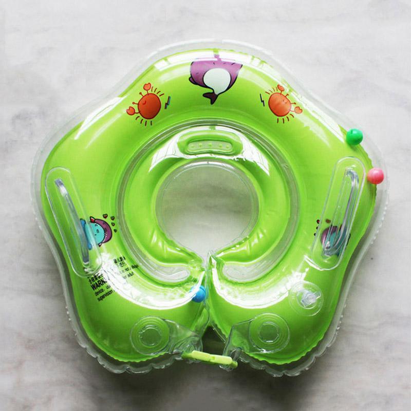 Inflatable Baby Neck Float - Safety Swimming Baby Neck Ring Tube
